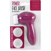 Wholesale - PINK SONIC FACIAL BRUSH W/3pc NYLON BRUSH HEAD C/P 36, UPC: 810004940390